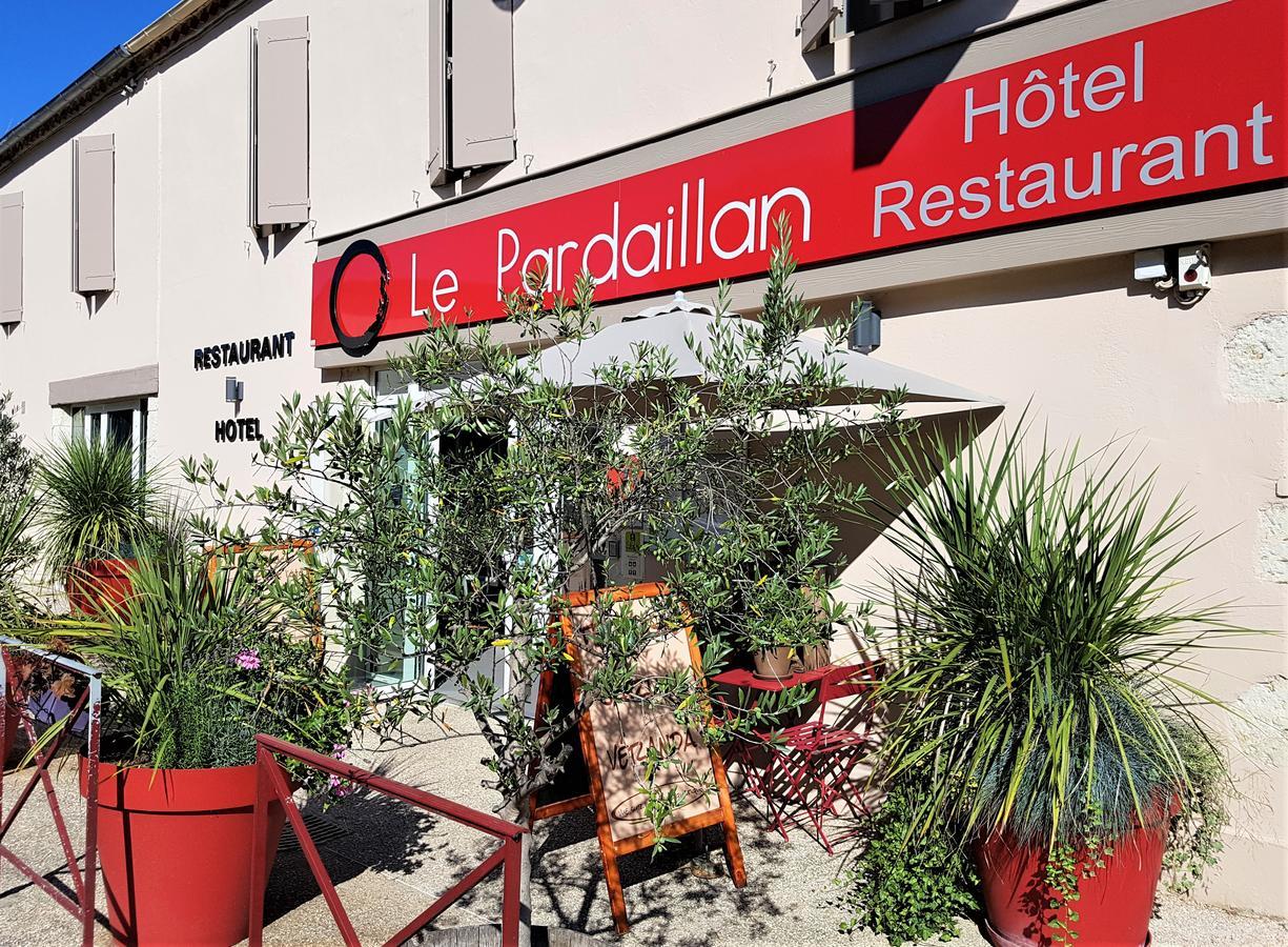 Logis Hotel & Restaurant Le Pardaillan Gondrin Екстер'єр фото